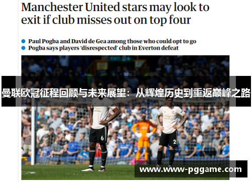曼联欧冠征程回顾与未来展望：从辉煌历史到重返巅峰之路